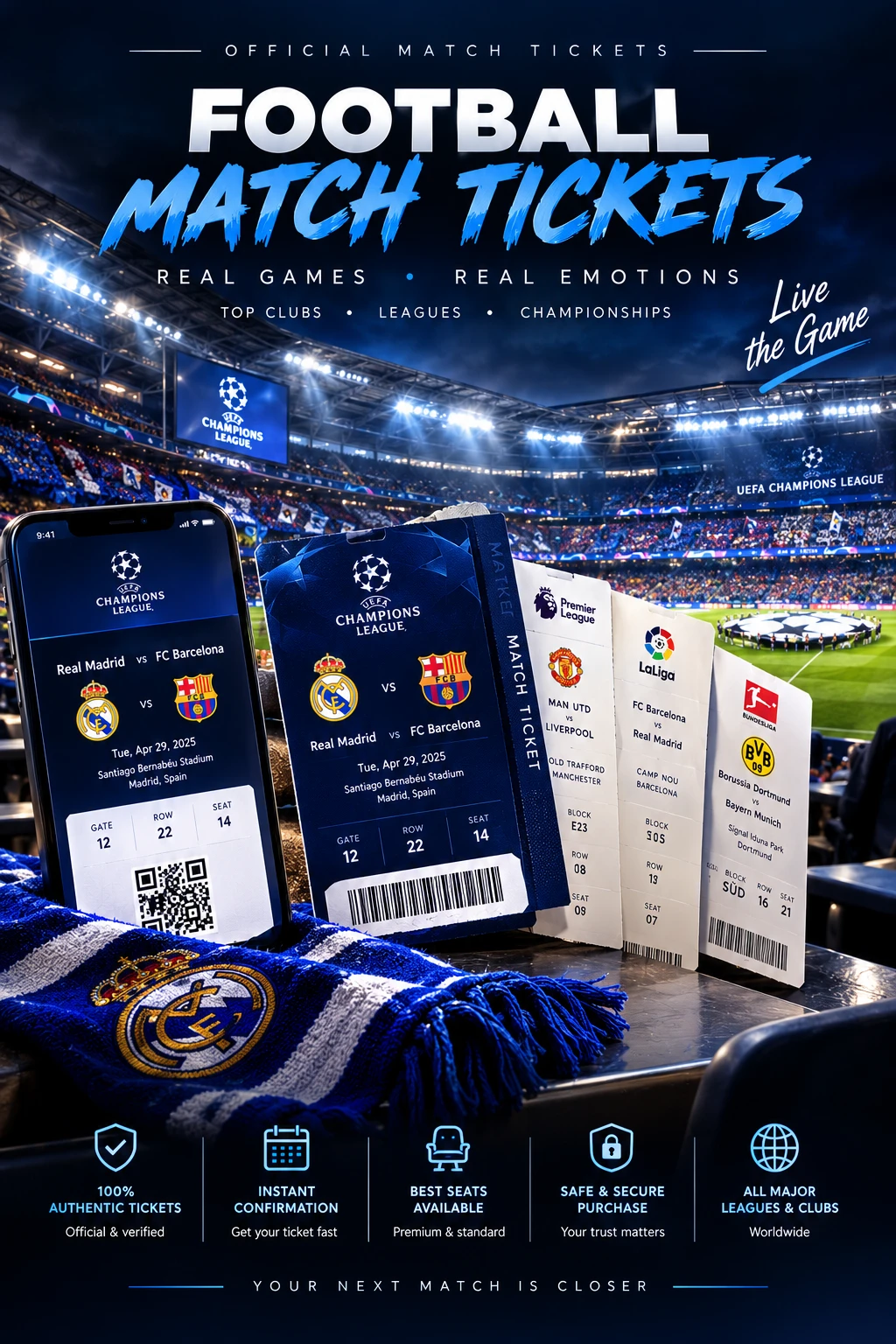 Football stadium fans