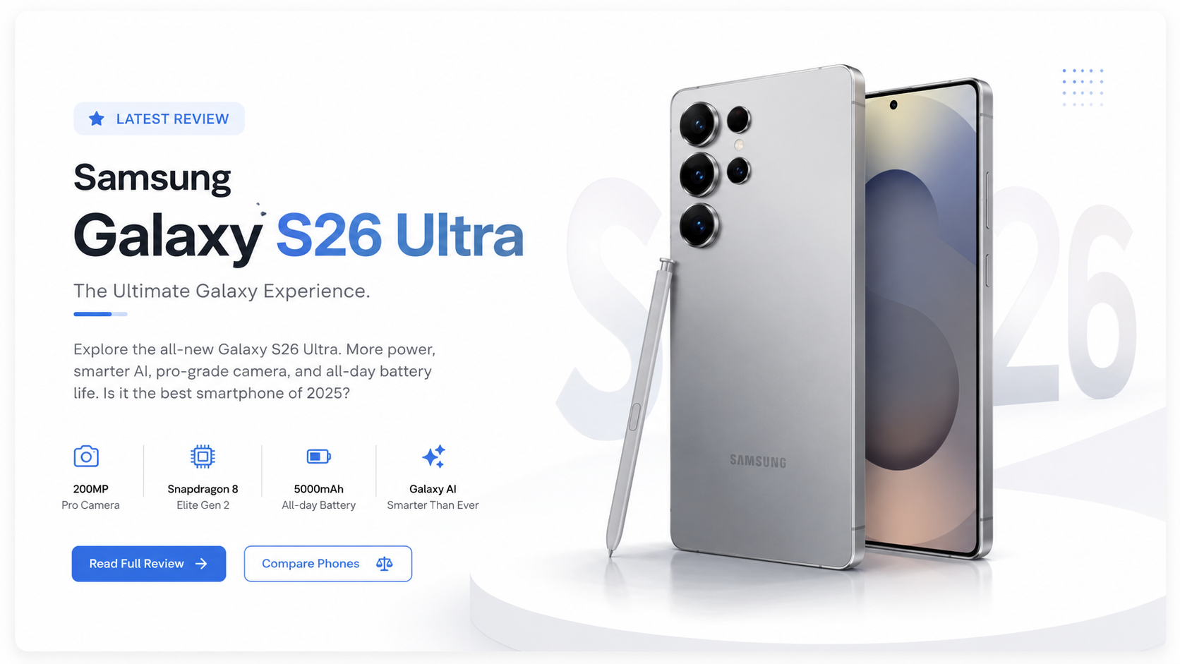 Samsung Galaxy S26 Ultra